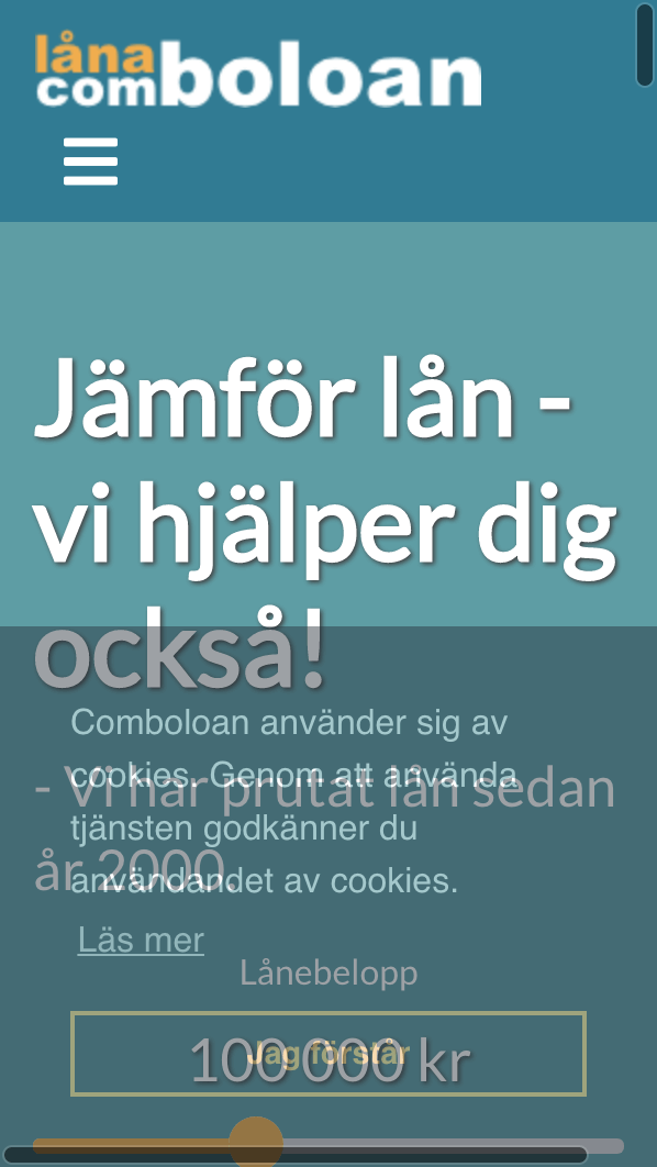 skärmavbild Comboloan