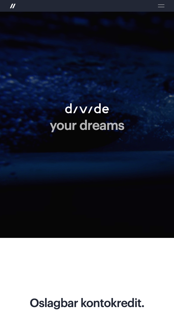 skärmavbild Divide