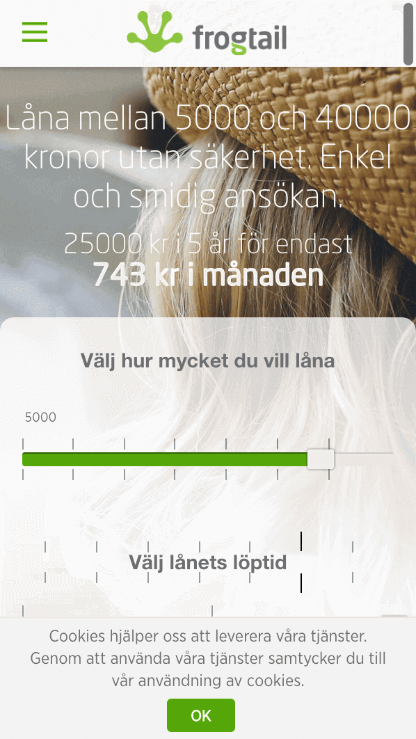 skärmavbild Frogtail