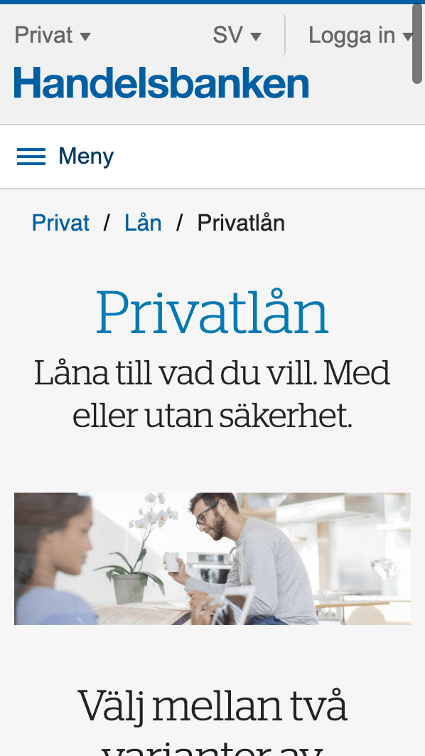 skärmavbild Handelsbanken