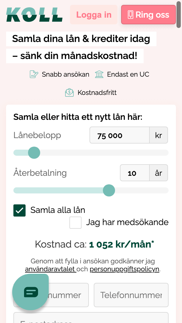 skärmavbild Koll