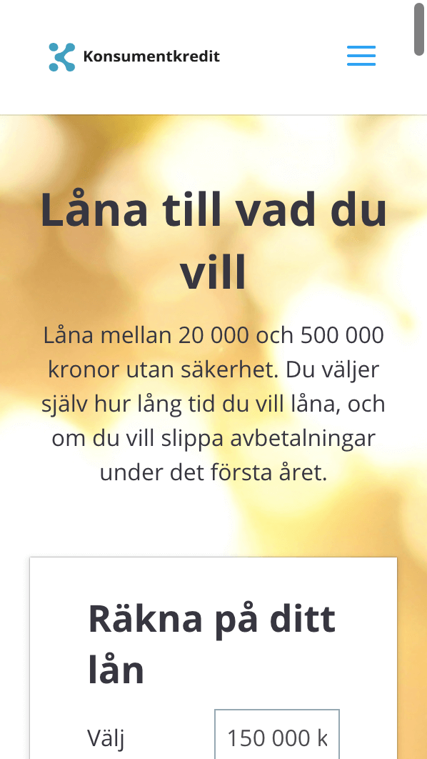 skärmavbild Konsumentkredit