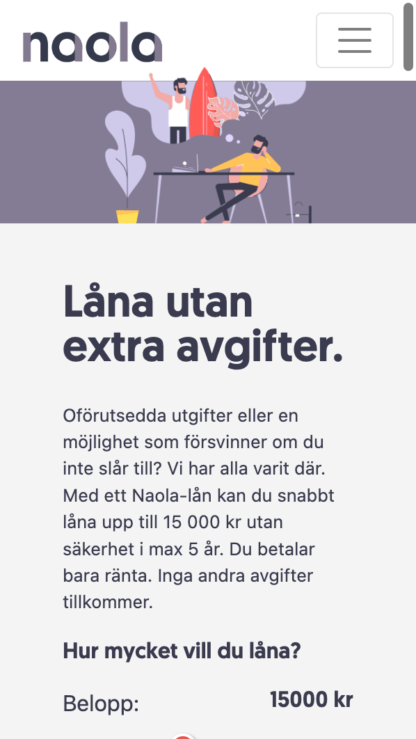 skärmavbild Naola